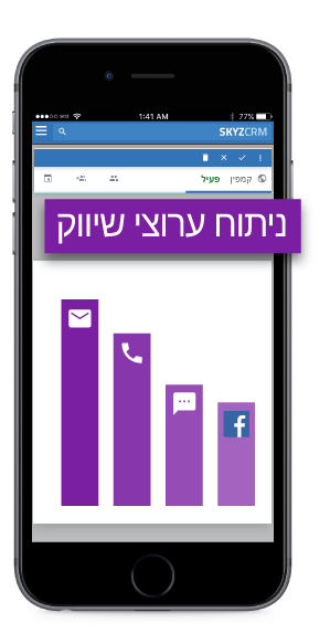 ניתוח ערוצי שיווק באמצעות Skyz Marketing